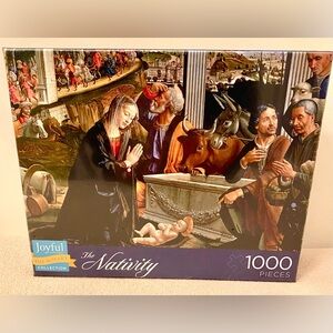 The Nativity The Joyful Mysteries Rosary Collection 1000 Piece Sealed Puzzle